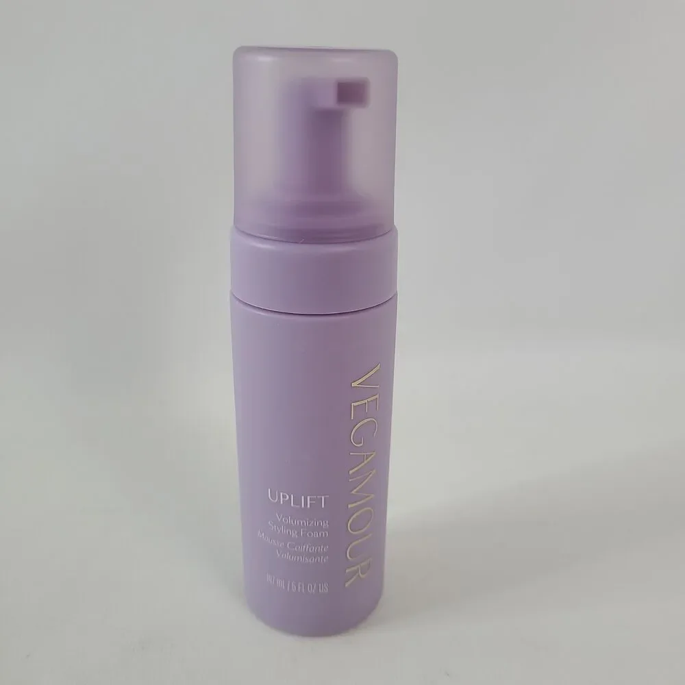 Vegamour Uplift  Shampoo Conditioner 8fl Oz Set Plus Uplift Volumizing Foam 5oz.